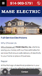 Mobile Screenshot of maseelectric.com